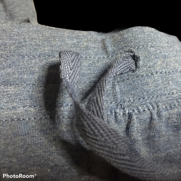 Karen Scott Sport Cotton Pull On Heather Blue Navy Skimmer Shorts XS Extra Small - Picture 9 of 10